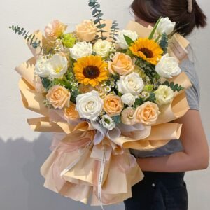 11. Sunflower Bouquet