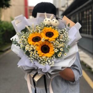 14. Sunflower Bouquet