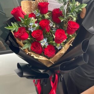 5. Red Rose Bouquet