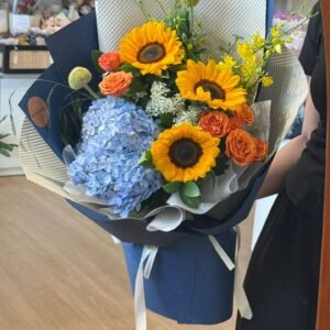 5. Sunflower Bouquet