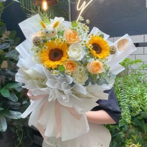 6. Sunflower Bouquet
