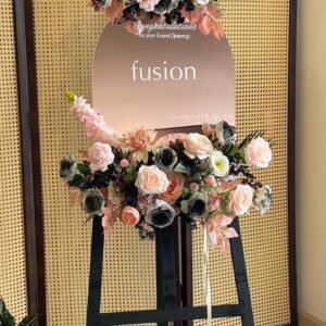 Artificial Flower Mirror