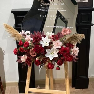 Artificial Flower Mirror