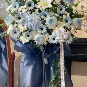 Condolences flower stand