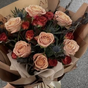 Cappuccino Roses Bouquet
