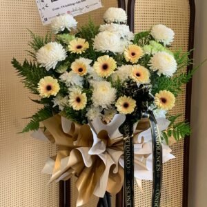 Condolences flower stand