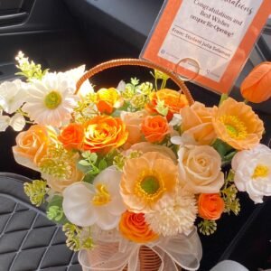 Soap Flower Opening Basket