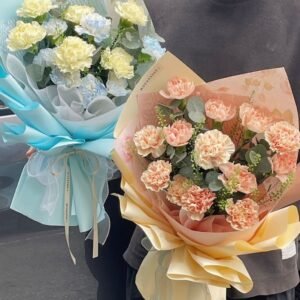 Carnation Serenity Bouquet